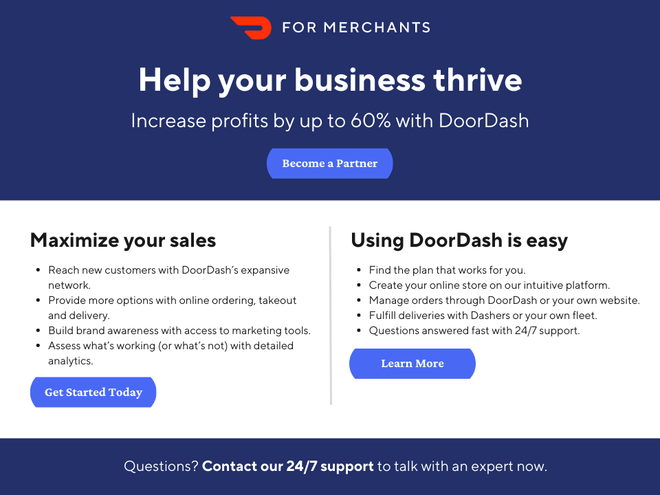 Unlock More Profits with DoorDash for Merchants